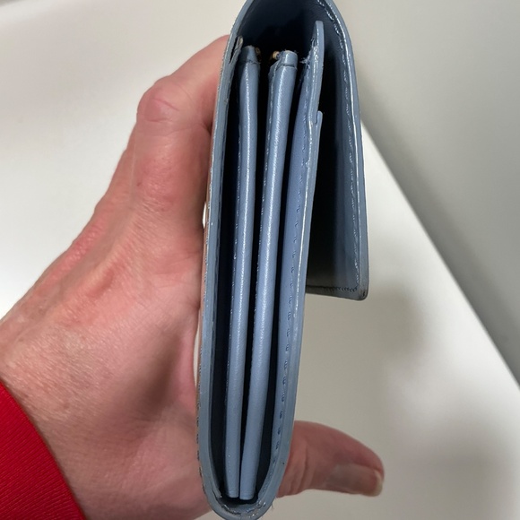 Louis Vuitton moss green Vernis wallet - Picture 4 of 5